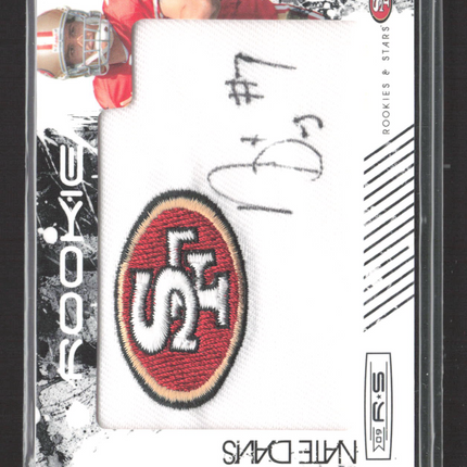 2009 Panini Donruss Rookies & Stars Nate Davis #234 136/141 Patch Auto