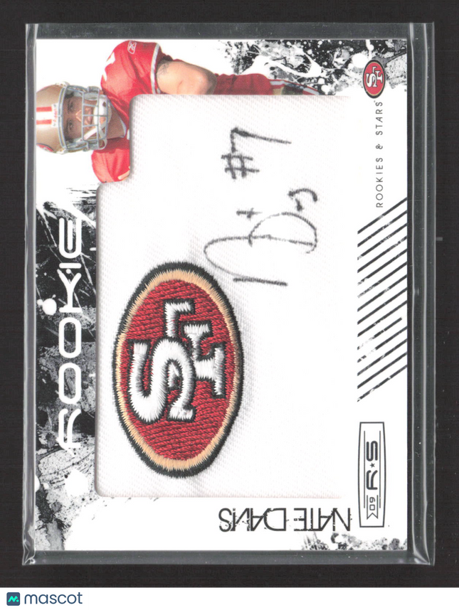 2009 Panini Donruss Rookies & Stars Nate Davis #234 136/141 Patch Auto