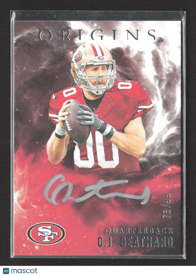 2017 Panini Origins C.J. Beathard #OA-CB 73/99 Auto