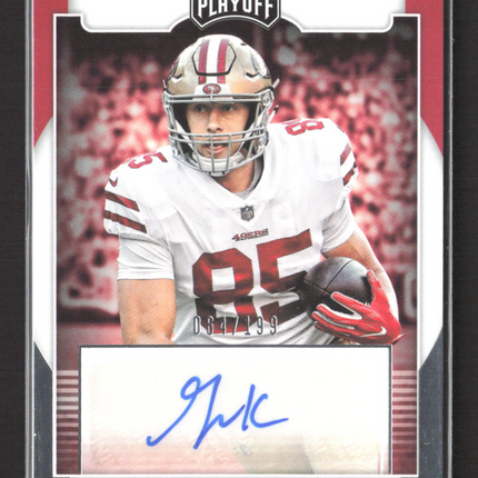 2017 Panini Playoff Football George Kittle #RS-GK 064/199 Auto