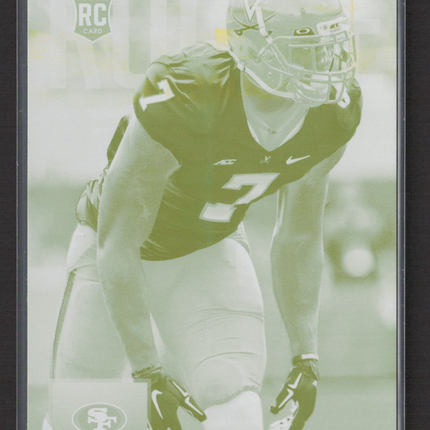 2015 Panini Prestige Eli Harold #237 Yellow Printing Plate Printing Plate 1/1 RC