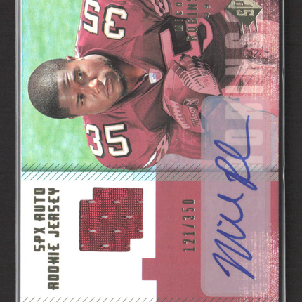 2006 Upper Deck SPx Michael Robinson #211 121/350 Jersey Auto