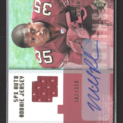 2006 Upper Deck SPx Michael Robinson #211 101/350 SPx Auto Rookie Jersey Auto