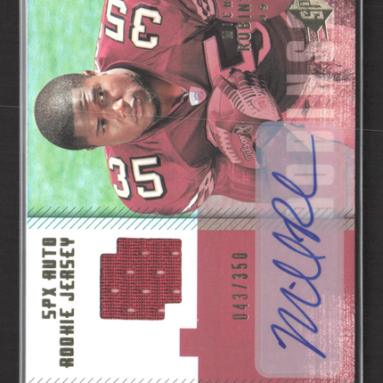 2006 Upper Deck SPx Michael Robinson #211 043/350 SPx Auto Rookie Jersey Auto