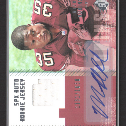 2006 Upper Deck SPx Michael Robinson #211 1181/1650 SPx Auto Rookie Jersey Auto