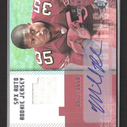 2006 Upper Deck SPx Michael Robinson #211 0532/1650 Rookie Jersey Auto