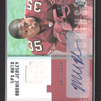 2006 Upper Deck SPx Michael Robinson #211 SPx Auto Rookie Jersey Auto