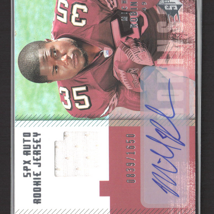 2006 Upper Deck SPx Michael Robinson #211 0839/1650 SPx Auto Rookie Jersey Auto