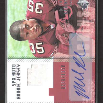2006 Upper Deck SPx Michael Robinson #211 0298/1650 Jersey Auto