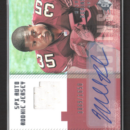 2006 Upper Deck SPx Michael Robinson #211 0889/1650 Rookie Jersey Auto