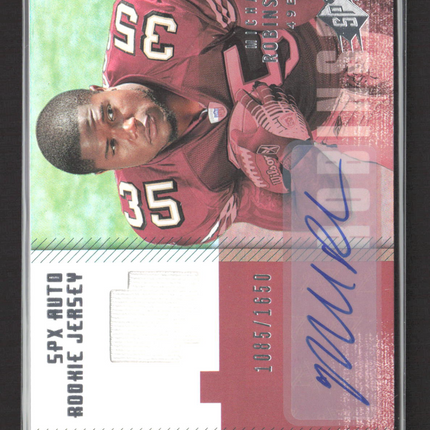 2006 Upper Deck SPx Michael Robinson #211 1085/1650 Jersey Auto