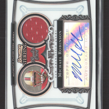2006 Bowman Sterling Michael Robinson #BS-MR Refractor Jersey Auto /199