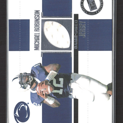 2006 Press Pass SE Michael Robinson #JC/MR Game-Used Jersey