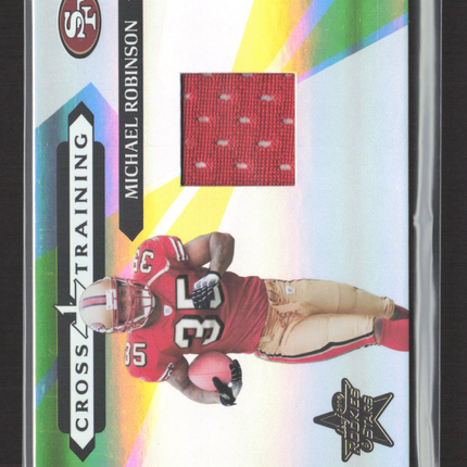 2006 Playoff Rookies & Stars Cross Training Michael Robinson #CT-26 Jersey /125
