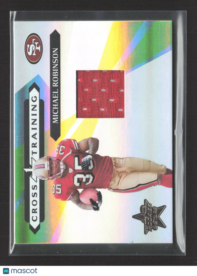 2006 Playoff Rookies & Stars Cross Training Michael Robinson #CT-26 Jersey /125
