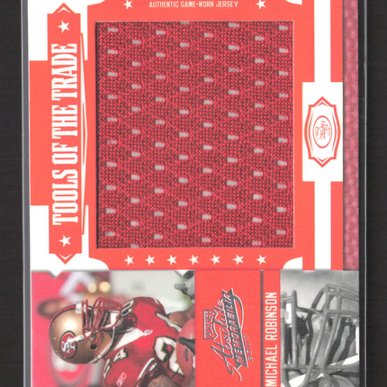 2007 Absolute Tools of the Trade Michael Robinson #TOT-110 Jersey 28/50