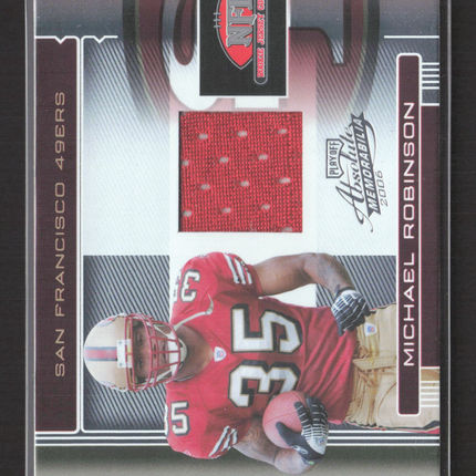 2006 Playoff Absolute Memorabilia Michael Robinson #RJC-23TE Jersey
