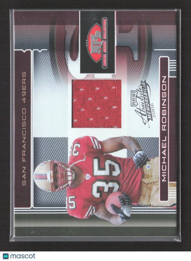 2006 Playoff Absolute Memorabilia Michael Robinson #RJC-23TE Jersey