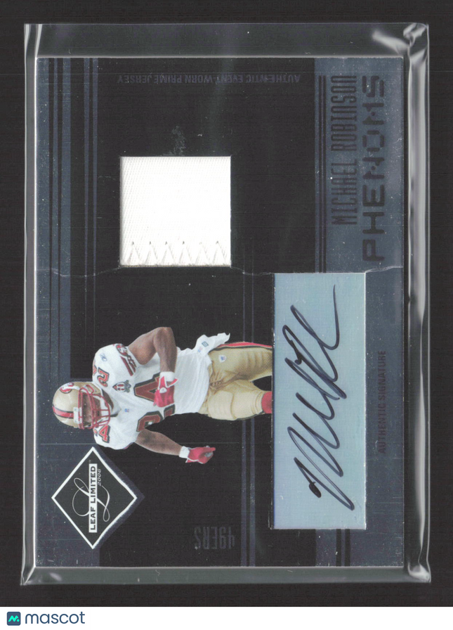 2006 Leaf Limited Phenoms Michael Robinson #280 Patch Auto /100