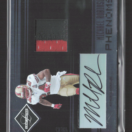 2006 Leaf Limited Phenoms Michael Robinson #280 Patch auto /100