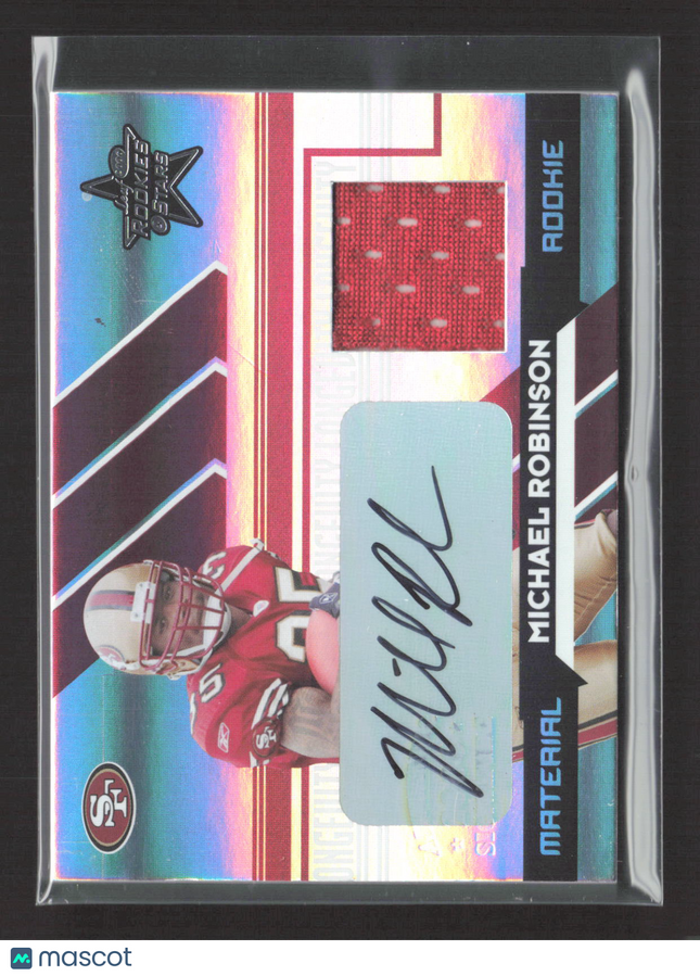 2006 Leaf Rookies & Stars Longevity Michael Robinson #264 Jersey Patch Auto /10