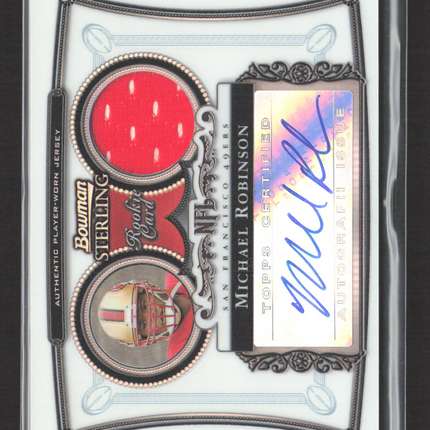 2006 Bowman Sterling Michael Robinson #BS-MR Refractor Jersey Auto /199