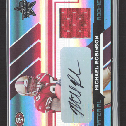 2006 Playoff Rookies & Stars Michael Robinson #264 Jersey Auto Silver /10