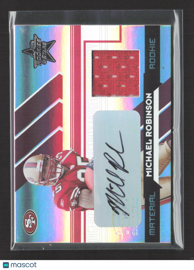 2006 Playoff Rookies & Stars Michael Robinson #264 Jersey Auto Silver /10