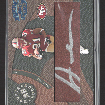 2005 Throwback Threads Rookie Hoggs Frank Gore #RH-26 150/150 Football Auto