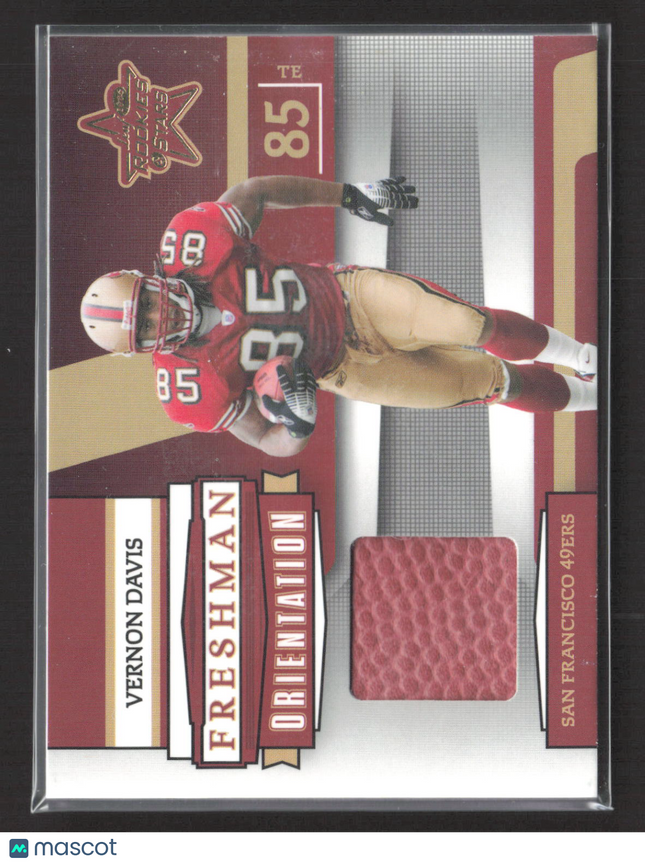 2006 Rookies & Stars Freshman Orientation Vernon Davis #FO-25 Football /175