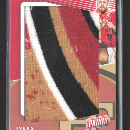 2017 Panini The National C.J. Beathard #11 swatch of towel Logo Patch