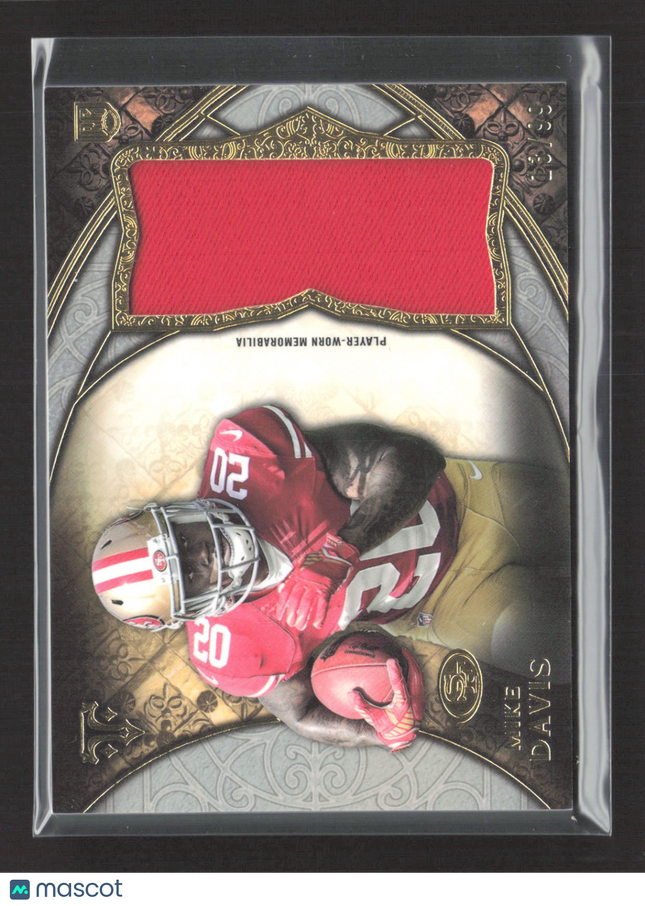 2015 Topps Triple Threads Mike Davis #TTRJR-MDA Player-Worn Jumbo Relic /99