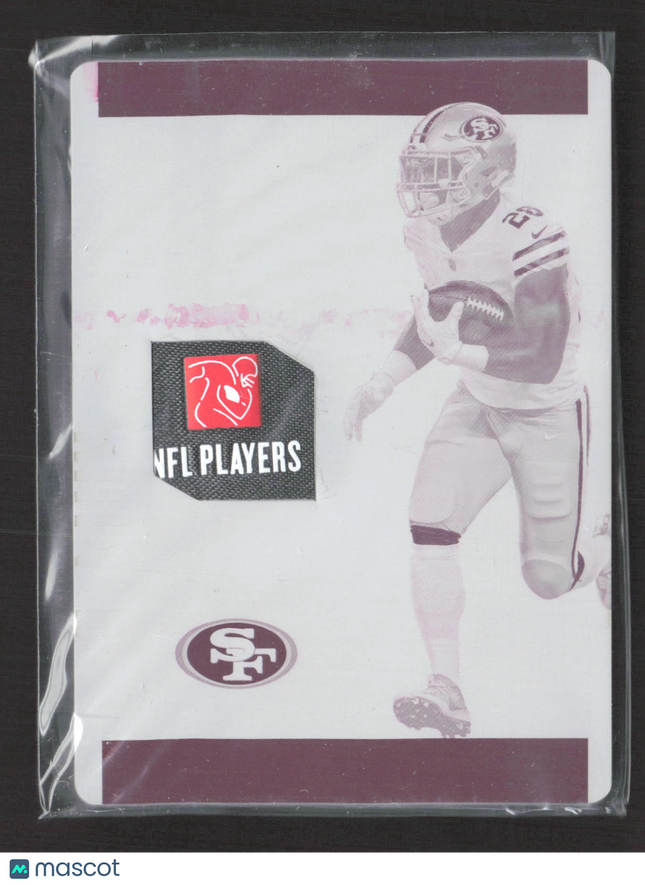 2018 National Treasures Carlos Hyde #2 Magenta Printing Plate 1/1 Tag Patch