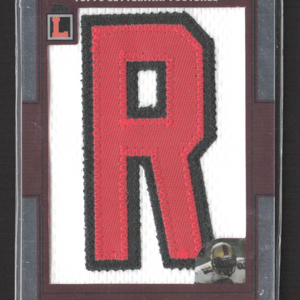 2008 Topps Letterman Football Frank Gore #LP-FG 8/9 Letterman Patch