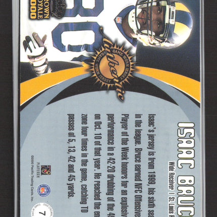 2000 Pacific Crown Royale Isaac Bruce #7 Game-Worn Jersey