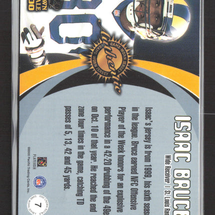 2000 Pacific Crown Royale Isaac Bruce #7 Game-Worn Jersey