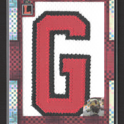 2008 Topps Letterman Football Frank Gore #LP-FG 1/3 Letterman Patch