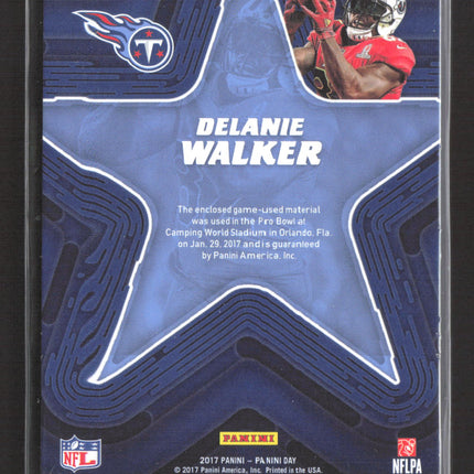 2017 Panini Panini Day Delanie Walker #13 Game-Used Material Pylon /25