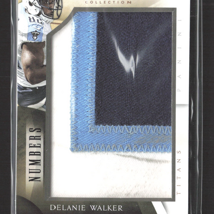 2015 Panini Immaculate Numbers Delanie Walker #IM-DWA Numbers 24/50 Patch