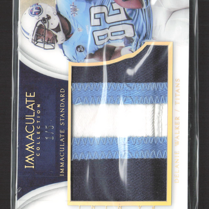 2015 Panini Immaculate Collection Standard Delanie Walker #IS-DW Patch 1/5