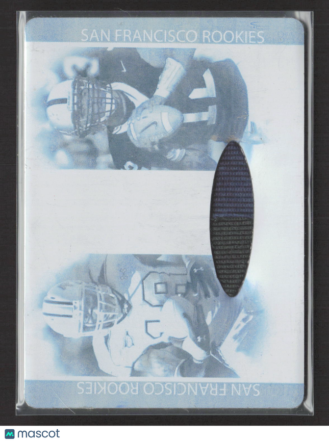 2007 SAGE DECADEnce Michael Robinson Vernon Davis Printing Plate Patch 1/1