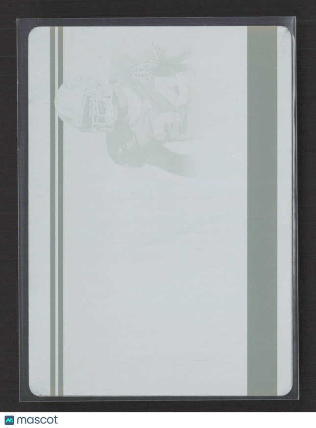 2007 National Treasures Michael Robinson #134 Cyan Printing Plate 1/1