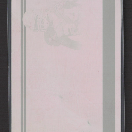 2007 Playoff National Treasures Michael Robinson #134 Magenta Printing Plate 1/1