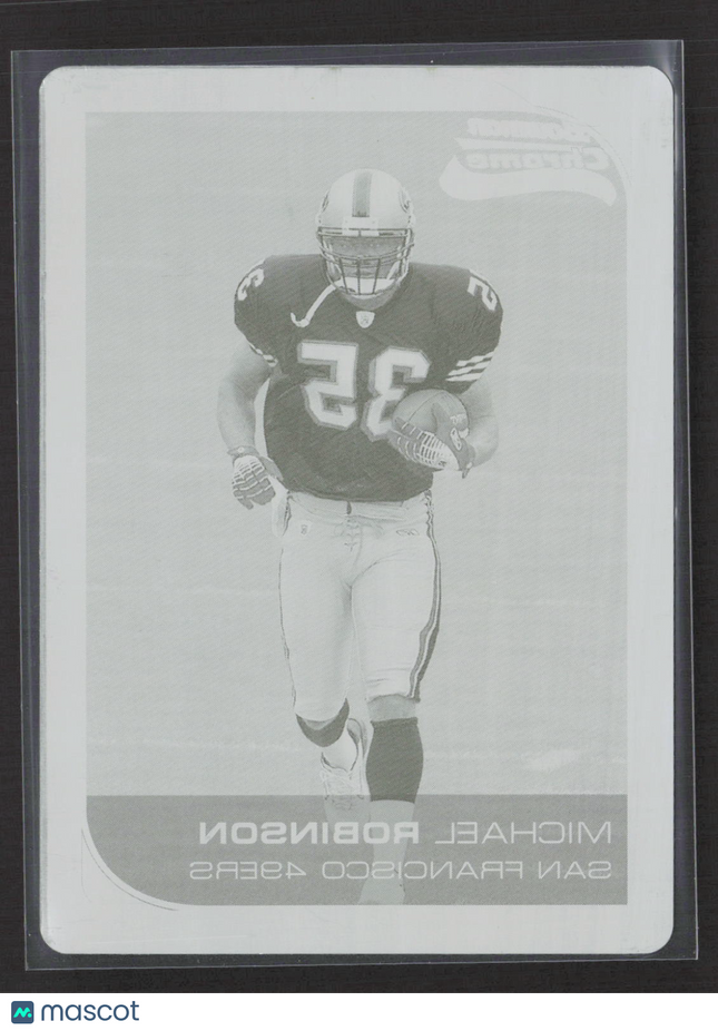 2006 Bowman Chrome Michael Robinson #259 Magenta Printing Plate 1/1
