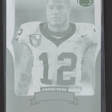 2006 Press Pass Legends Michael Robinson #35 Cyan Printing Plate 1/1