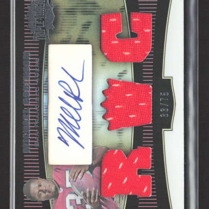 2006 Topps Triple Threads Michael Robinson #121 Sepia Relic Patch 33/75 Auto