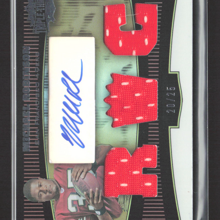 2006 Topps Triple Threads Michael Robinson #121 Gold 20/25 Jersey Patch Auto