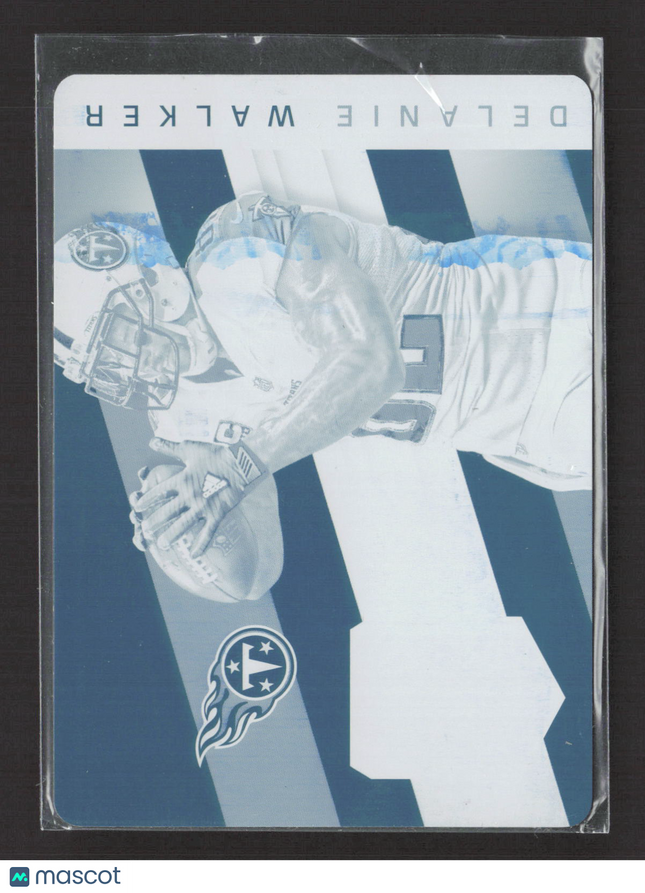 2017 Panini Plates & Patches Delanie Walker #3 Cyan Printing 1/1