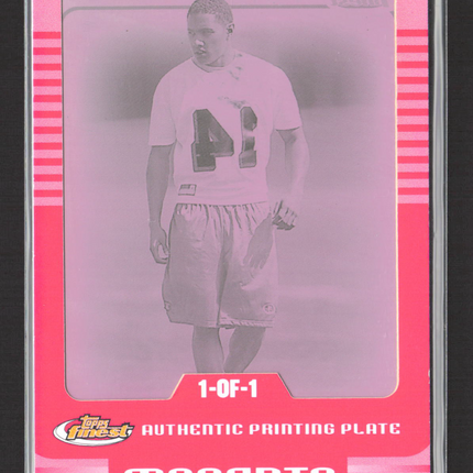 2005 Topps Finest Delanie Walker #24 Magenta Printing Plate 1/1