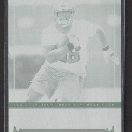 2007 Donruss Classics Football Delanie Walker #178 Black Printing Plate 1/1